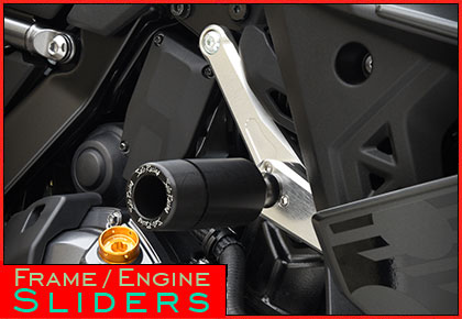 Frame Sliders - Engine Sliders - Timing Hole Plugs