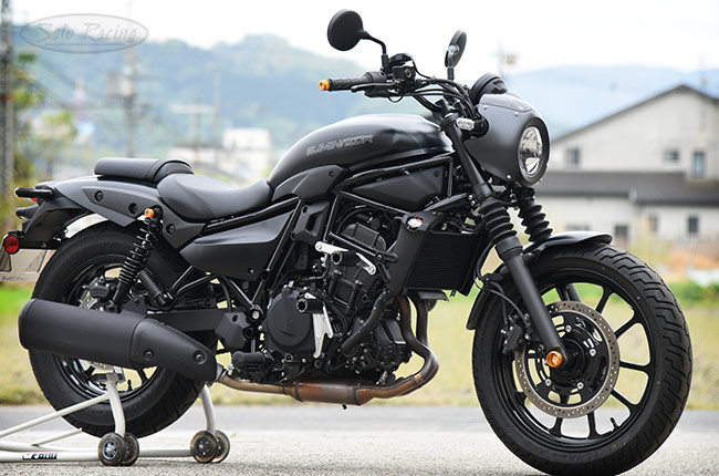 2024 Kawasaki Eliminator with SATO RACING Frame Sliders and Engine Sliders