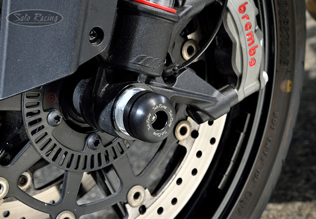 SATO RACING KTM 1290 Super Duke R ('14-) Front Axle Sliders