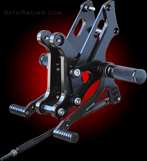 Sato Racing Rear Sets for Honda 919/ Hornet 900