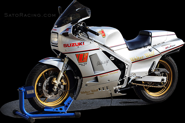 Suzuki RG500 Gamma with SATO Rear Sets