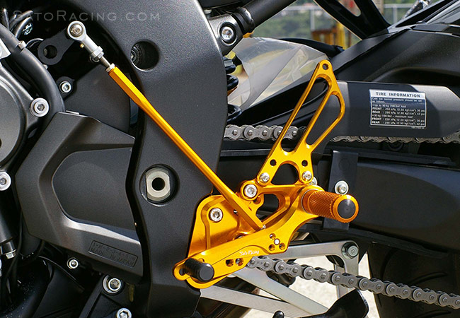 SATO RACING Yamaha FZ1 ('06-'15)/ FZ8 Rear Sets [L]-side